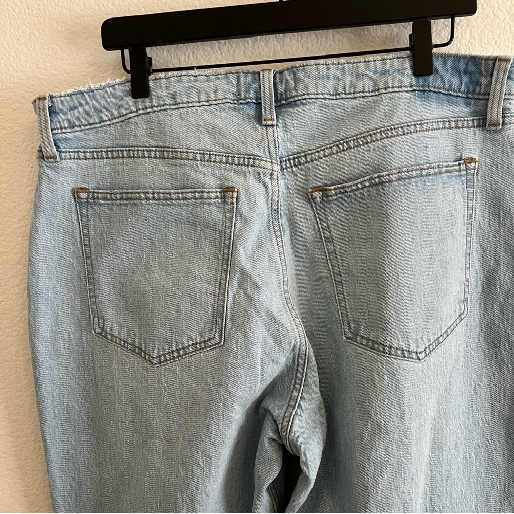 Abercrombie The 90's Relaxed Jean High Rise Curve Love 33/16 L - Picture 6 of 9